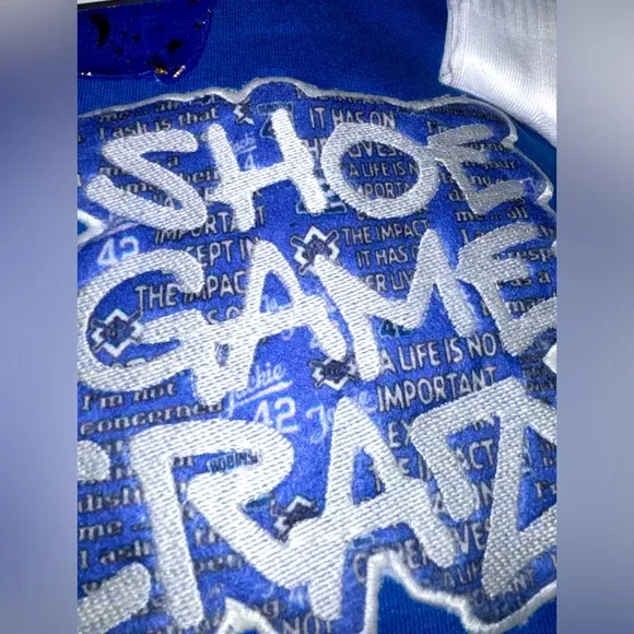 Jackie  Robinson dunk style glow hoodie set