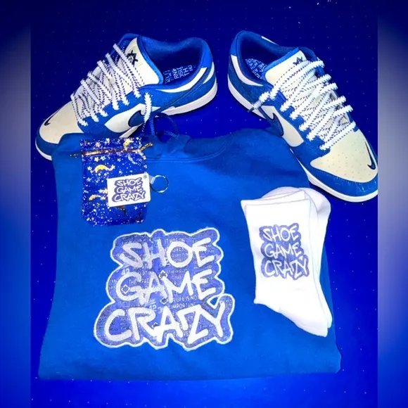 Jackie  Robinson dunk style glow hoodie set