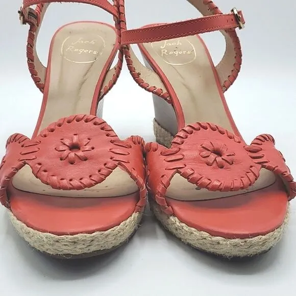 Jack Rogers Women's Clare Rope Wedge Sandal