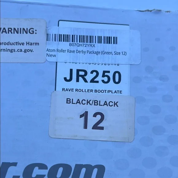 Jackson Black Roller Skates for Men