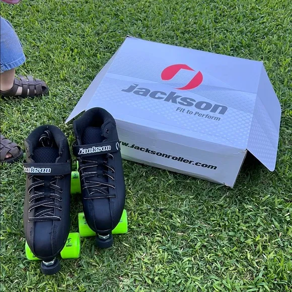 Jackson Black Roller Skates for Men