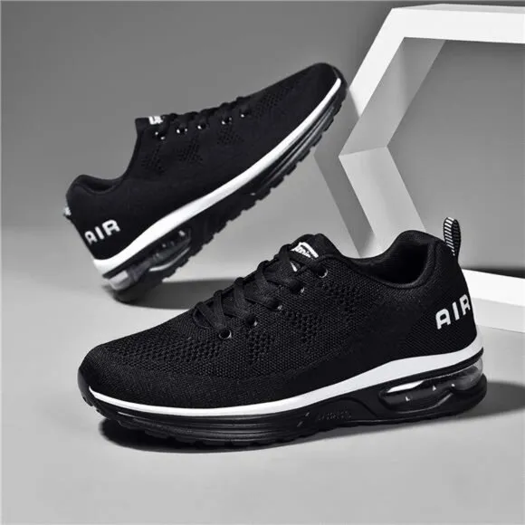 JARLIF Mens Running Shoes Lightweight Air Cushion Gym Sneakers Size 6.5 to 12