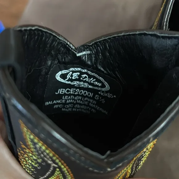 JB Dillon Cowboy Boots - Kids