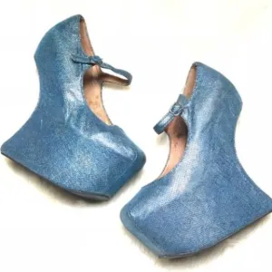 Jeffrey Campbell NIGHTWALK (rare) limited edition mermaid platform wedges heels