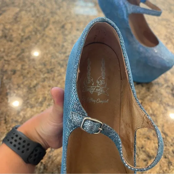 Jeffrey Campbell NIGHTWALK (rare) limited edition mermaid platform wedges heels