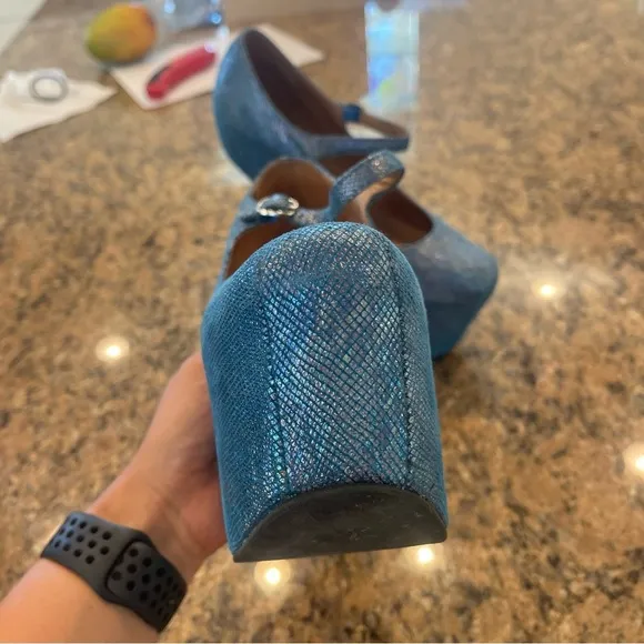 Jeffrey Campbell NIGHTWALK (rare) limited edition mermaid platform wedges heels