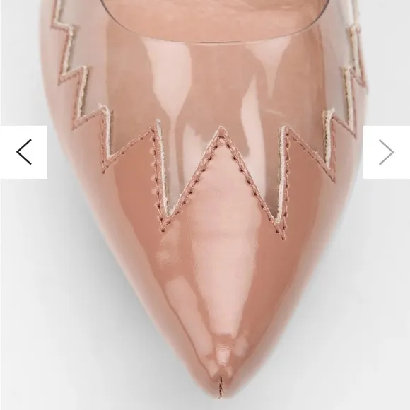 Jeffrey Campbell patent leather platform wedges