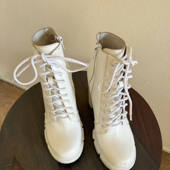 Jeffrey Campbell Solar Combat Boots Sz 8