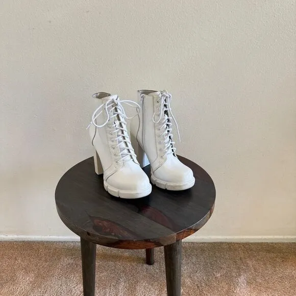 Jeffrey Campbell Solar Combat Boots Sz 8