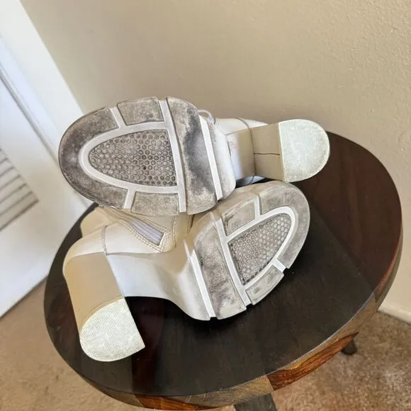 Jeffrey Campbell Solar Combat Boots Sz 8