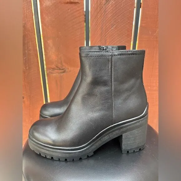 Jeffrey Campbell ANEMONE Black Boots size 7