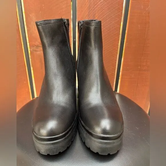 Jeffrey Campbell ANEMONE Black Boots size 7