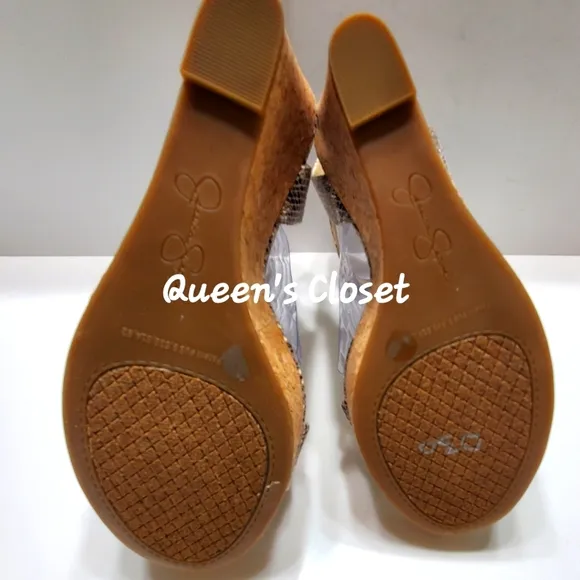 JESSICA SIMPSON| Snakeskin Platform Wedges|💥BRAND NEW|Size 40