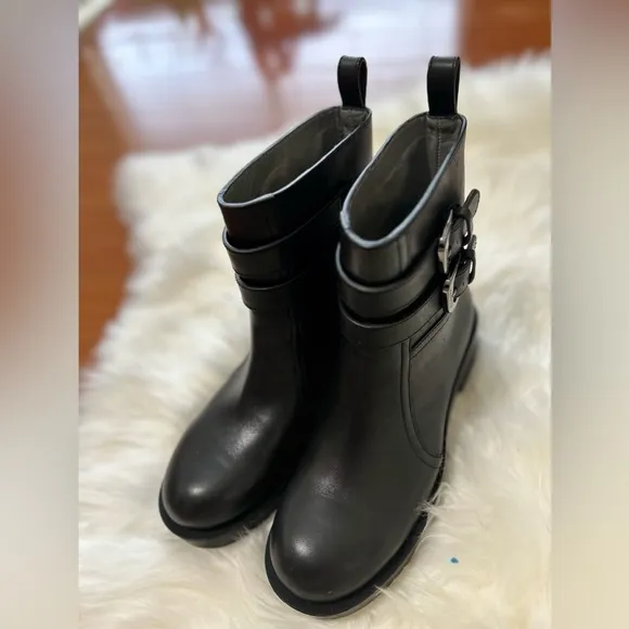 JIL SANDER Moto Boots NEW