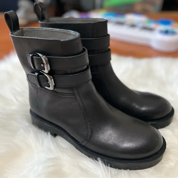 JIL SANDER Moto Boots NEW