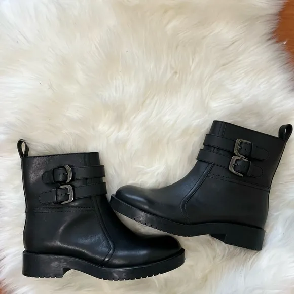 JIL SANDER Moto Boots NEW