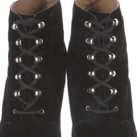 JIL SANDER Suede Lace Up Boots 38.5 EUC