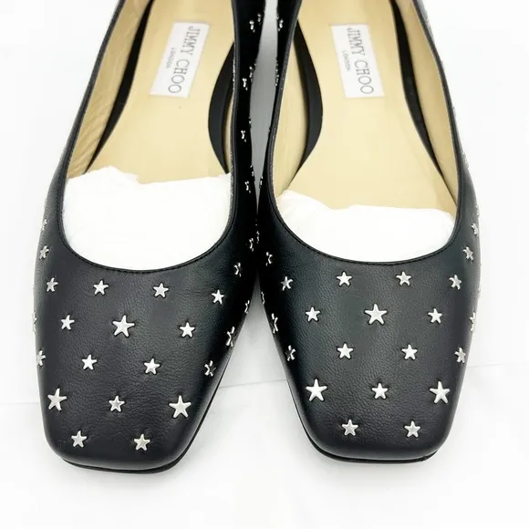 Jimmy Choo Modell star-stud Ballerina Flat Shoes - size 39