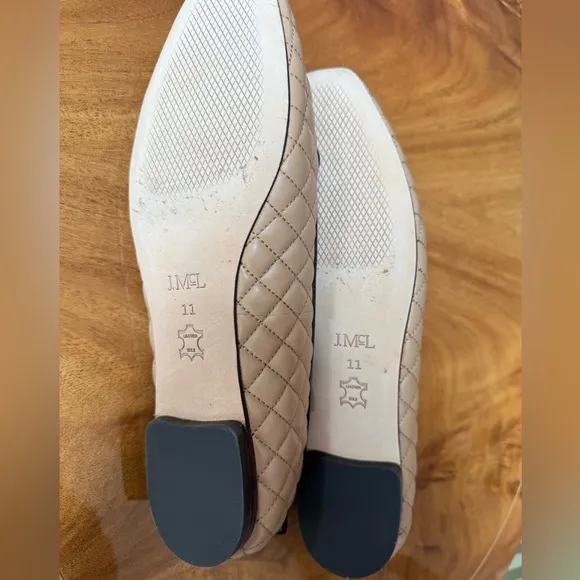 J.McLaughlin like New Woven Leather Ballet Flats no box