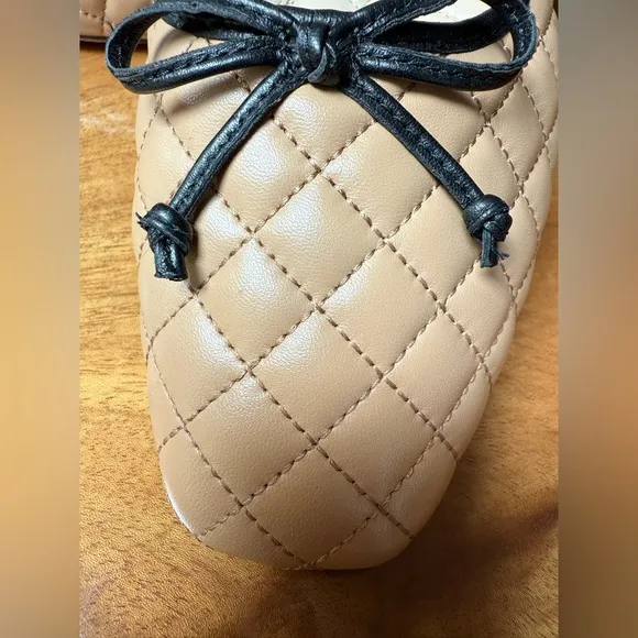 J.McLaughlin like New Woven Leather Ballet Flats no box