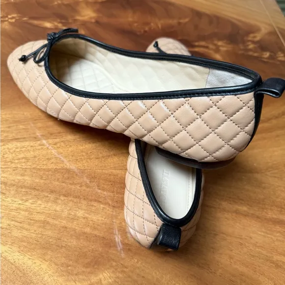 J.McLaughlin like New Woven Leather Ballet Flats no box