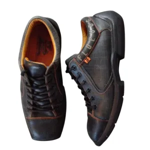 John Fluevog Future Angels Black Lace Up Shoes Size 9
