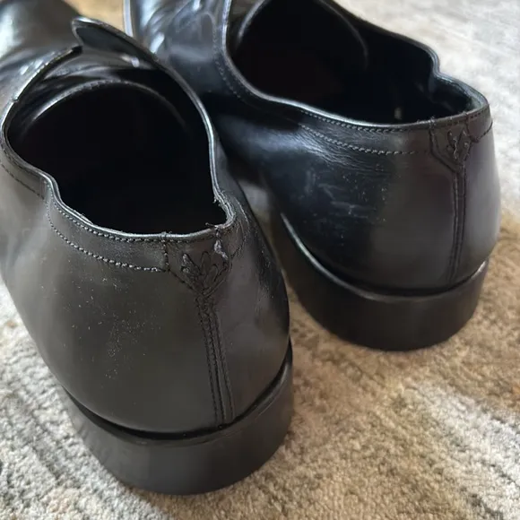John Varvatos Classic Black Men's Dress Shoes - size 12