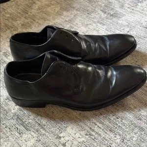 John Varvatos Classic Black Men's Dress Shoes - size 12