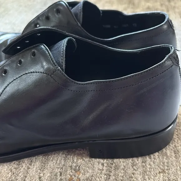 John Varvatos Classic Black Men's Dress Shoes - size 12