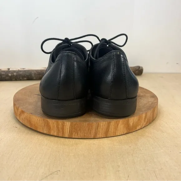 John Varvatos | Sid Commuter Derby Oxford in Black Leather Size 13