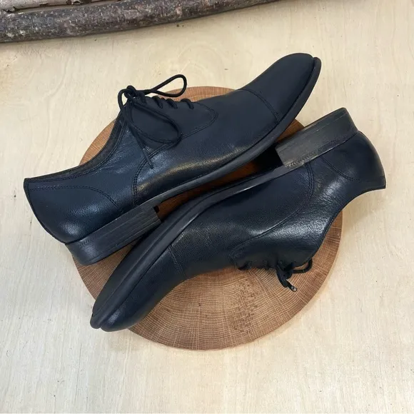 John Varvatos | Sid Commuter Derby Oxford in Black Leather Size 13