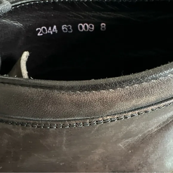 John Varvatos USA Dark Brown Leather Lace Up Dress Ankle Chukka Boots
