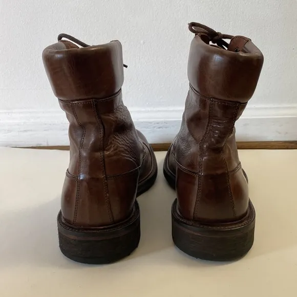 Johnston &amp; Murphy Collection, Made in Italy, Lace Up Boots, Size 9M, Men’s