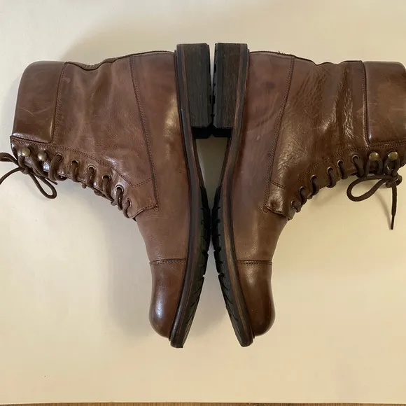 Johnston &amp; Murphy Collection, Made in Italy, Lace Up Boots, Size 9M, Men’s