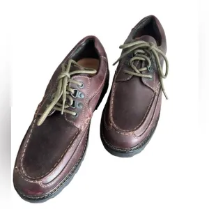 Johnston &amp; Murphy NWOT brown Oxford/loafer size 9.5. W