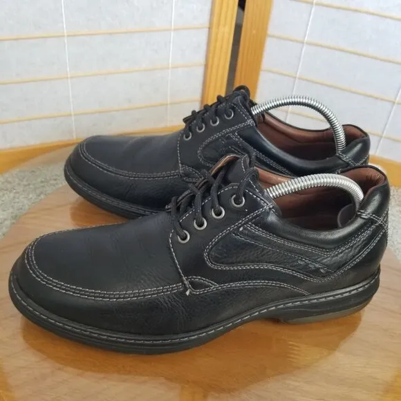 Johnston &amp; Murphy Shoes XC4 Waterproof Sheepskin Black Oxford Men's Size 9