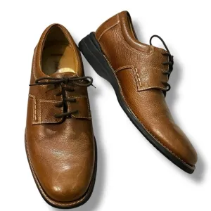 Johnston Murphy Oxford Shoes Leather Lace Up Preppy 20-7258 Mens Size 10.5