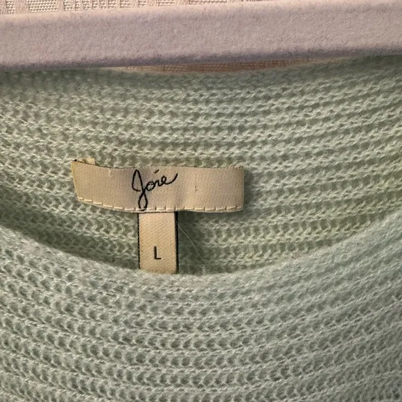 Joie Mint Green Crew Neck Sweater
