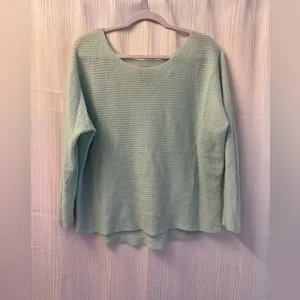 Joie Mint Green Crew Neck Sweater
