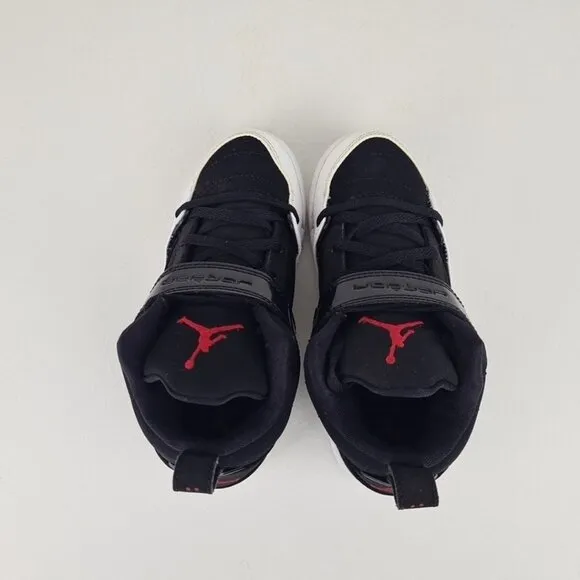Jordan Flight 45 (PS) Black Suede LITTLE KIDS Shoes Size 11C