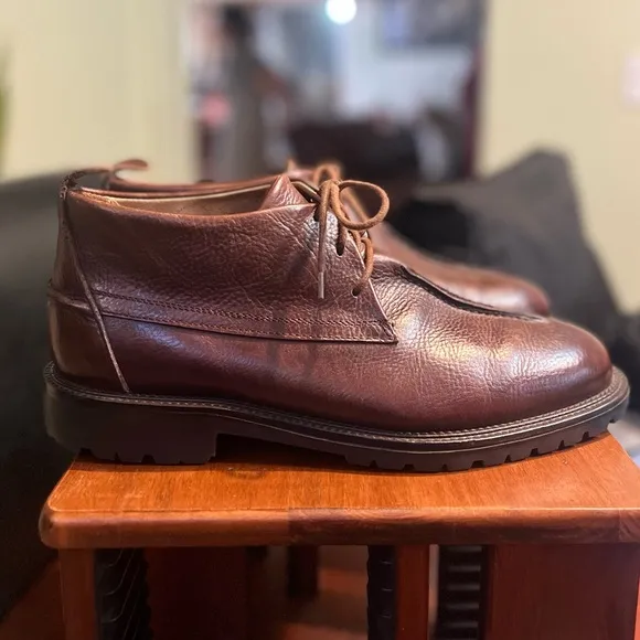 Joseph Abboud Chukka Boots Leather- Made in Italy