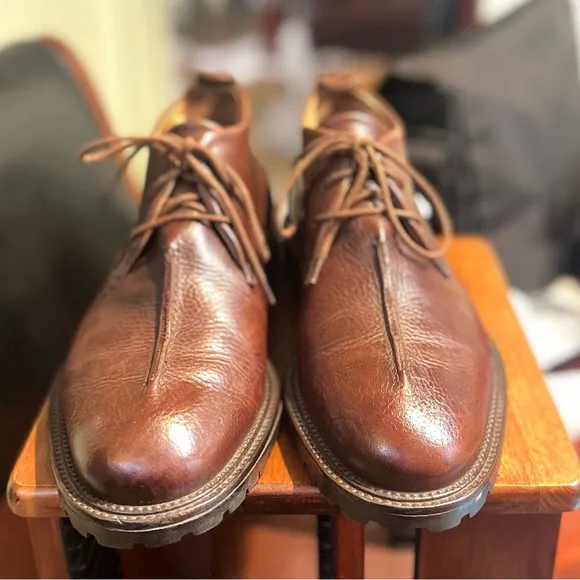 Joseph Abboud Chukka Boots Leather- Made in Italy