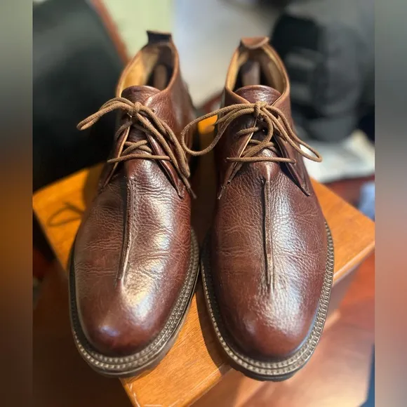 Joseph Abboud Chukka Boots Leather- Made in Italy