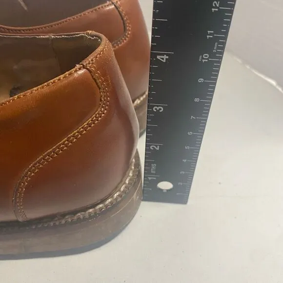 JOSEPH ABBOUD Men’s Leather Oxford Shoes Brown  Size 9.5D