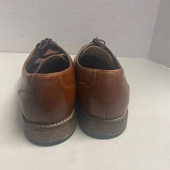 JOSEPH ABBOUD Men’s Leather Oxford Shoes Brown  Size 9.5D