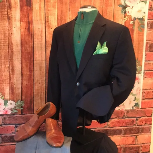 Joseph and Feiss Blue Blazer