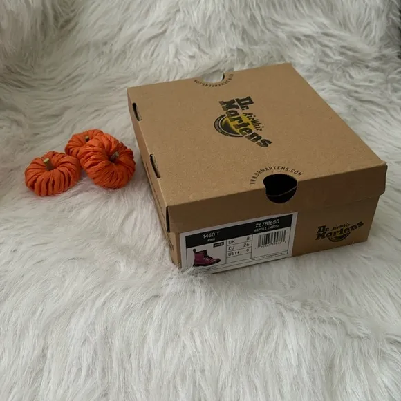 JUNIOR 1460 REPTILE EMBOSS LACE UP BOOTS