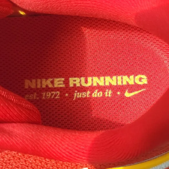 Kanas City Chiefs Nike Air Zoom Pegasus 41. Made With Nike Reactx Foam.