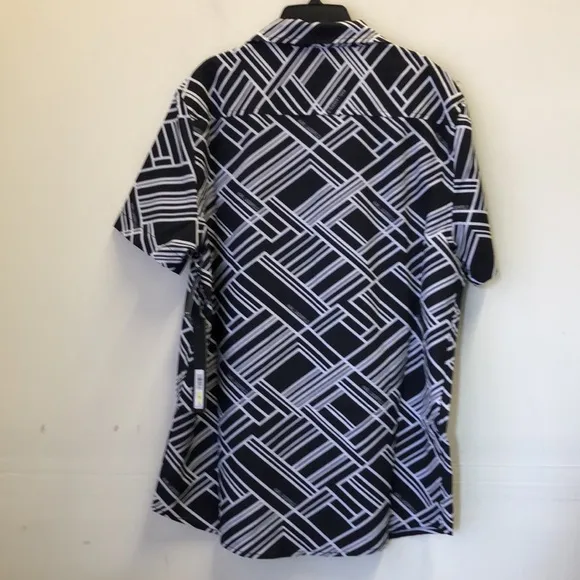 Karl Lagerfeld Paris Men’s Geometric Button Down Shirt