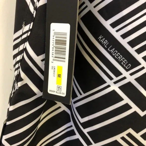 Karl Lagerfeld Paris Men’s Geometric Button Down Shirt